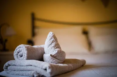 Letto o letti in una camera di B&B L'Albero Dei Limoni