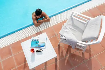 Piscina di Eco Village Baia Delle Ginestre o nelle vicinanze