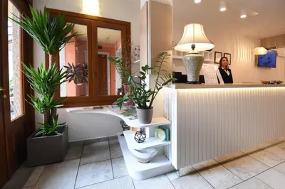 TV o dispositivi per l'intrattenimento presso Hotel I Graniti