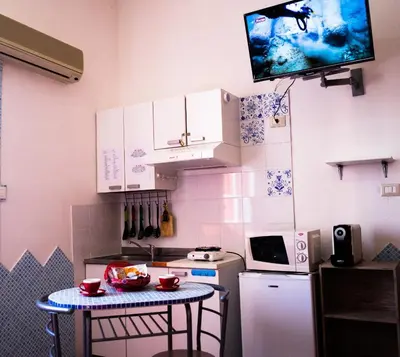 Cucina o angolo cottura di Villa Arazurrina