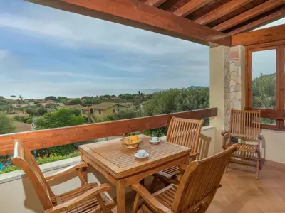 Balcone o terrazza di Apartment Appartamento Doria - REI186 by Interhome