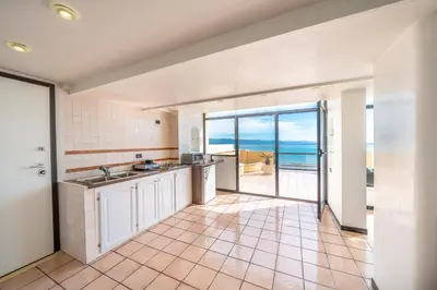 Cucina o angolo cottura di Attico sul Poetto
