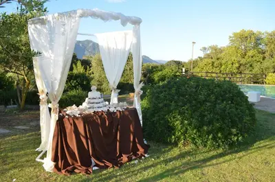 Giardino di Hotel Giardino Corte Rubja