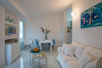 Area soggiorno di Sul Mare Sardegna Villa Anfitrite