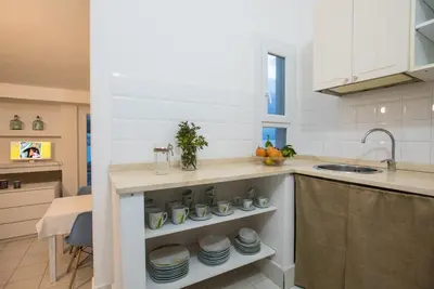 Cucina o angolo cottura di Sul Mare Sardegna Villa Anfitrite