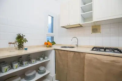 Cucina o angolo cottura di Sul Mare Sardegna Villa Anfitrite