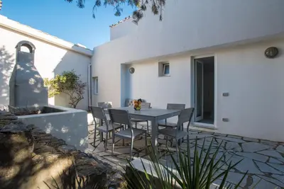 Patio o area all'aperto di Sul Mare Sardegna Villa Climene