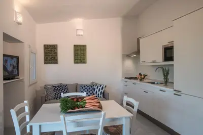 Cucina o angolo cottura di Sul Mare Sardegna Villa Climene