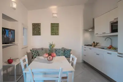 Cucina o angolo cottura di Sul Mare Sardegna Villa Calliroe