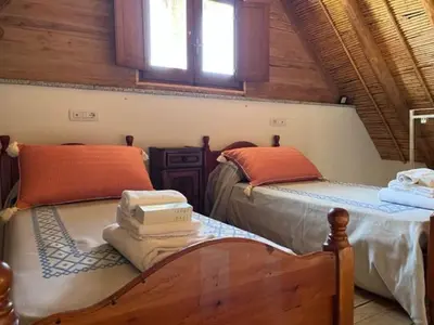Letto o letti in una camera di Da Renzo