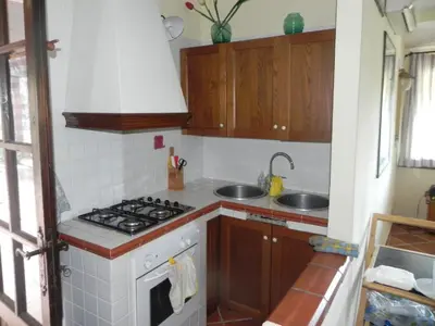 Cucina o angolo cottura di villa rubia