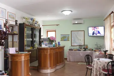 TV o dispositivi per l'intrattenimento presso Hotel California