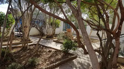 Giardino di villa sul mare a Chia