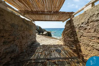 Paesaggio naturale nelle vicinanze della villa