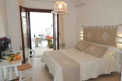 Letto o letti in una camera di La Terrazza
