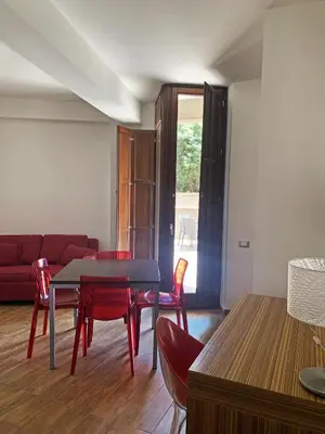 Area soggiorno di Nuraghe Apartments