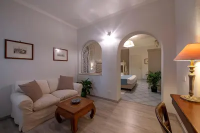 Area soggiorno di Boutique Hotel Su Sergenti