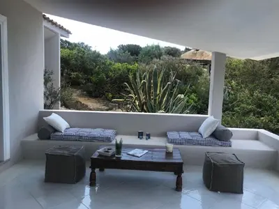 Area soggiorno di Sul Mare Sardegna Villa Calipso