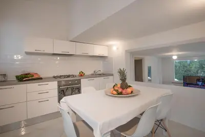 Cucina o angolo cottura di Sul Mare Sardegna Villa Calipso