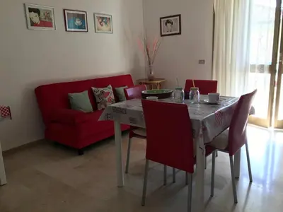 Area soggiorno di Casa Vacanze Arba Girasole