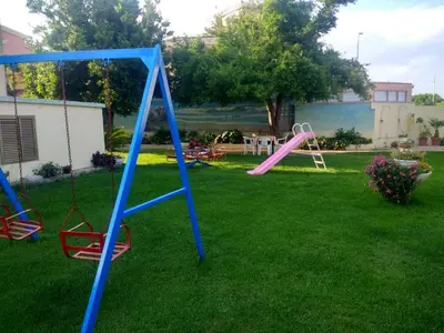 Area giochi per bambini di Casa Vacanze Arba Girasole