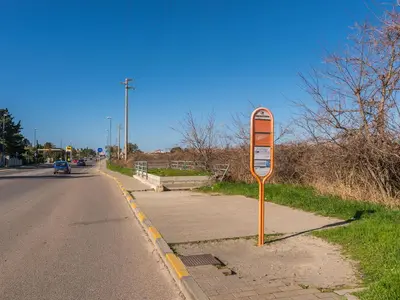 Paesaggio naturale nelle vicinanze della villa