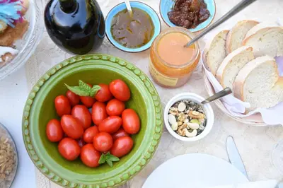 Cibo presso il bed & breakfast o nelle vicinanze