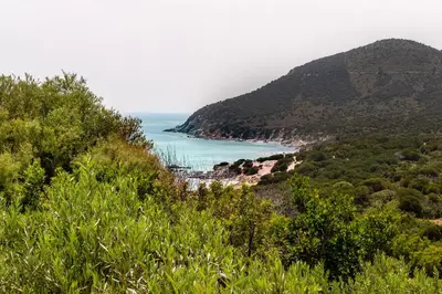 Paesaggio naturale nelle vicinanze della casa vacanze