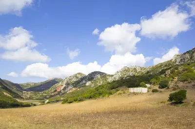 Paesaggio naturale nelle vicinanze dell'agriturismo