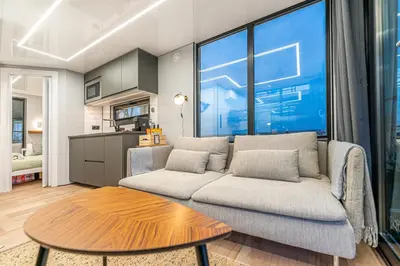 Cucina o angolo cottura di The Homeboat Company Sant'Elmo-Cagliari