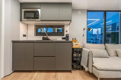 Cucina o angolo cottura di The Homeboat Company Sant'Elmo-Cagliari