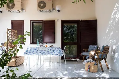 Area soggiorno di Residence Cort'e Accas