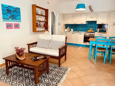 Cucina o angolo cottura di La casetta turchese