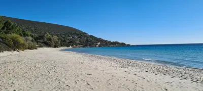 Paesaggio naturale nelle vicinanze della villa