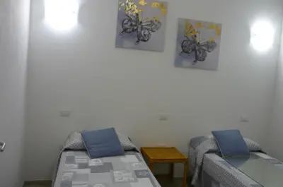 Letto o letti in una camera di Nuovo Appartamento In Centro