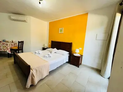 Letto o letti in una camera di bbmaredellestelle