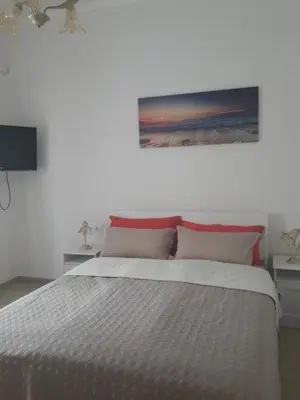 Letto o letti in una camera di Casa Corona