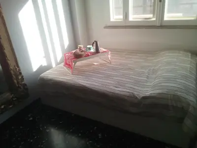 Letto o letti in una camera di Antichi Riflessi suite