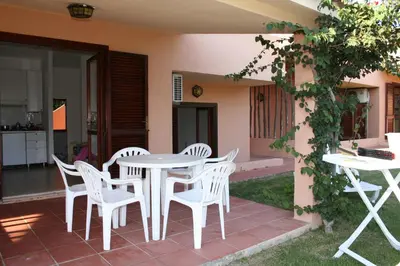Patio o area all'aperto di Verdemare Sardegna Due Villette