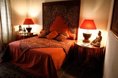 Letto o letti in una camera di Borgo Antico XIX sec.