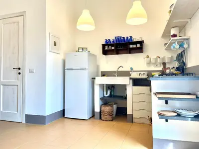 Cucina o angolo cottura di Il Carrubo & SPA