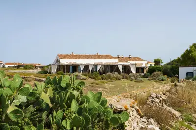 Paesaggio naturale nelle vicinanze of country house