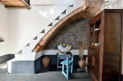 Area soggiorno di Un gioiello nel centro storico