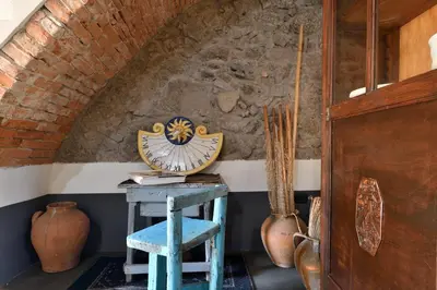 Area soggiorno di Un gioiello nel centro storico