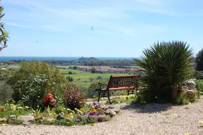 Paesaggio naturale nelle vicinanze del bed & breakfast