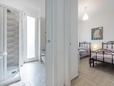 Letto o letti in una camera di Casa Béar