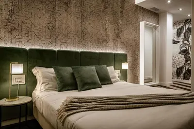 Letto o letti in una camera di Birkin Marina
