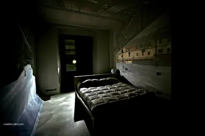 Letto o letti in una camera di Diecizero Affittacamere