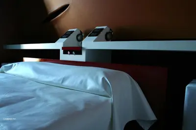 Letto o letti in una camera di Diecizero Affittacamere