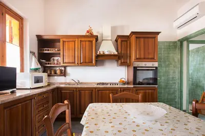 Cucina o angolo cottura di CASA VACANZE MARLU'